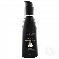Лубрикант со вкусом кофе Мокко Wicked Aqua Mocha Java - 120 мл. Лубрикант со вкусом кофе Мокко Wicked Aqua Mocha Java - 120 мл.