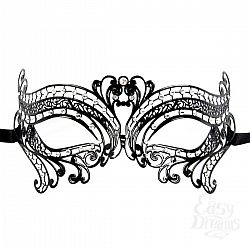 Венецианская Маска Margherita с завитками под глазами  Венецианская Маска Margherita с завитками под глазами