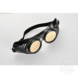 Чёрная латексная маска Крюгер с золотистыми окошками Чёрная латексная маска Крюгер с золотистыми окошками