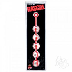 Стеклянные анальные шарики в силиконовой оплётке Стеклянные анальные шарики в силиконовой оплётке