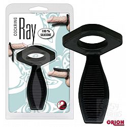 Чёрное кольцо для пениса Rochen Чёрное кольцо для пениса Rochen