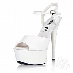Белые босоножки на высокой платформе White Shine Белые босоножки на высокой платформе White Shine