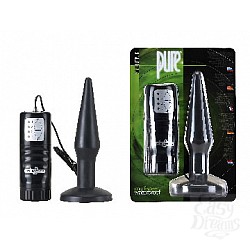 Маленькая анальная пробка с вибратором Маленькая анальная пробка с вибратором