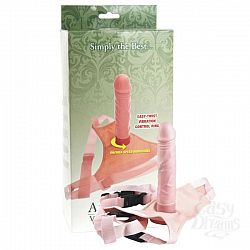 Реалистичный страпон с вибрацией - 16 см. Реалистичный страпон с вибрацией - 16 см.