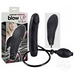  Надувной вибратор Blow Up Vibe - 22 см.