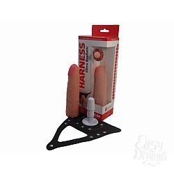Реалистичный страпон Harness, 17 см., Телесный Реалистичный страпон Harness, 17 см., Телесный