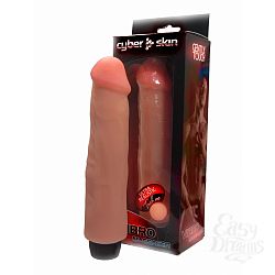 Вибратор без мошонки - 21 см, Телесный Вибратор без мошонки - 21 см, Телесный