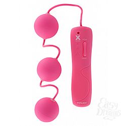 Виброшарики тройные розовые нарушена упаковка 305-450MM Виброшарики тройные розовые нарушена упаковка 305-450MM