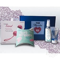 Набор для тренировки интимных мышц The Pleasure Box с розовыми вагинальными шариками Набор для тренировки интимных мышц The Pleasure Box с розовыми вагинальными шариками