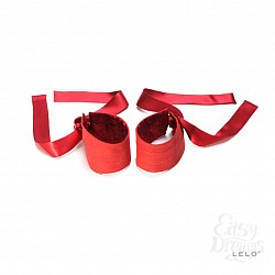 Шелковые манжеты Lelo - Etherea Silk Cuffs Red Шелковые манжеты Lelo - Etherea Silk Cuffs Red