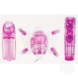 Фиолетовая вибробабочка на ремешках (Toyfa 884008) Фиолетовая вибробабочка на ремешках (Toyfa 884008)