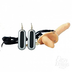 Женский фаллопротез Natural Vibro Duo Prosthetic Large 3000004166 Женский фаллопротез Natural Vibro Duo Prosthetic Large 3000004166