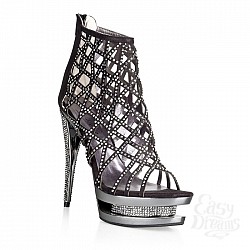 Шикарные туфли с кристаллами GLARE HFW-201-40 Шикарные туфли с кристаллами GLARE HFW-201-40