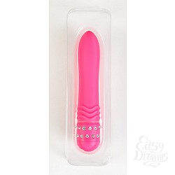 Вибратор с украшением, розовый Вибратор с украшением, розовый