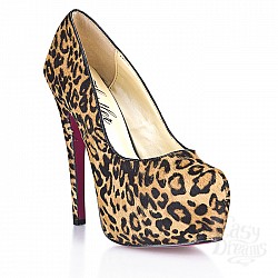 Туфли из из искусственного меха леопарда LEO DESIRE HFW-502-9 Туфли из из искусственного меха леопарда LEO DESIRE HFW-502-9