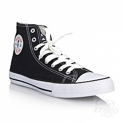 Мужские кеды из денима HUSTLER HARDCORE HFW-404-9 Мужские кеды из денима HUSTLER HARDCORE HFW-404-9