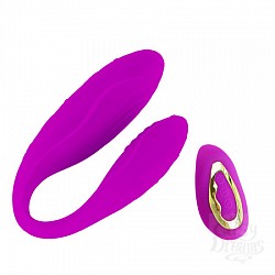 Вибратор для двоих с дистанционным управлением 30 режимов Pretty Love BI-014171 Вибратор для двоих с дистанционным управлением 30 режимов Pretty Love BI-014171