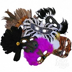 Карнавальная маска с перьями 6350 EM Карнавальная маска с перьями 6350 EM